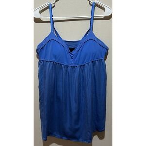 Lululemon Women's Find Bliss Tank‎ Top Size 12 - Porcelain Blue